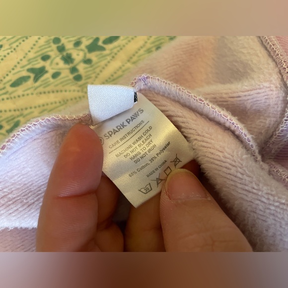 Spark Paws Multi-Color Colorful Women’s Sweatshirt Size Medium - Picture 8 of 10